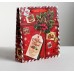 2113805 Пакет ламинированный вертикальный «Подарок от Деда Мороза», 23 × 27 × 8 см