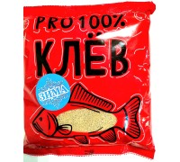 Прикормка зимняя "PRO 100% КЛЕВ" Красная серия, Мотыль красная, сып. 800 г.