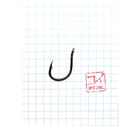 Крючок KOI "4X-ISEAMA-RING", размер 1 (INT)/14 (AS), цвет BN (10 шт.)