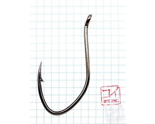 Крючок KOI "CAT FISH HOOK", размер 8/0 (INT), цвет BN 1 шт.