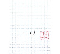Крючок KOI "CHINU-RING", размер 10 (INT)/0.8 (AS), цвет BN (10 шт.)
