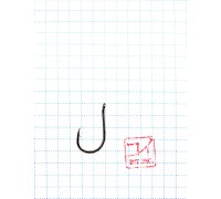 Крючок KOI "CHINU-RING", размер 2 (INT)/7 (AS), цвет BN (10 шт.)
