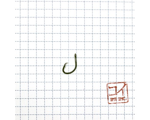 Крючок KOI "MUTSU-RING", размер 8 (INT)/8 (AS), цвет BN (10 шт.)