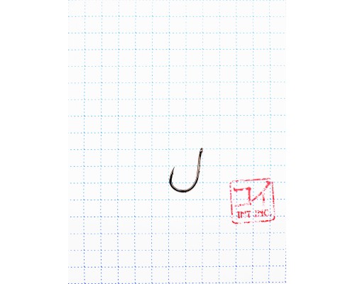 Крючок KOI "OKIAMI CHINU-RING", размер 7 (INT)/2 (AS), цвет BN (10 шт.)