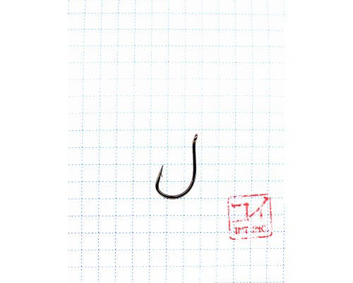 Крючок KOI "TANAGO-RING", размер 1 (INT)/14 (AS), цвет BN (10 шт.)
