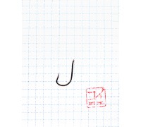 Крючок KOI "TANAGO-RING", размер 4 (INT)/12 (AS), цвет BN (10 шт.)