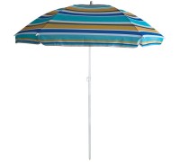 Зонт пляжный ECOS BU-61 от солнца пляжный складной диаметр 130 cм, штанга 170 см