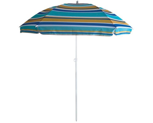 Зонт пляжный ECOS BU-61 от солнца пляжный складной диаметр 130 cм, штанга 170 см