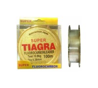 Леска флюрокарбон Tiagra, L-100 м, d-0,20, прозрачная