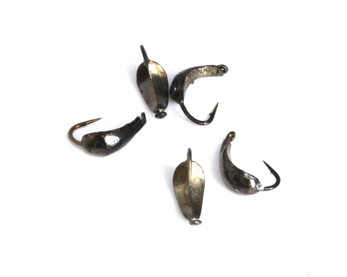 Мормышка вольф"ЯМАН"Кобра с ушк, р.4,вес 0,70 цв.черн.никель, 1 шт.