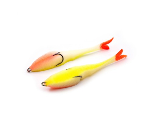 Поролоновая рыбка YAMAN Devious Minnow на двойнике, р. 105 мм, цвет 16 UV 1 шт.