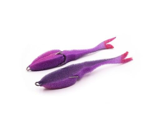 Поролоновая рыбка YAMAN Devious Minnow на двойнике, р. 105 мм, цвет 25 UV 1 шт.
