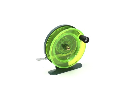 Катушка проводочная Namazu "Scoter" с курком, зеленая