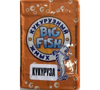 Жмых кукурузный (макуха) Big Fish 10 кубиков, 400 гр., вкус кукуруза