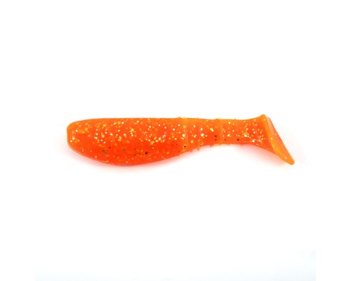 Виброхвост YAMAN PRO Boost Up, р.4 inch, цвет #03 - Carrot gold flake (уп. 4 шт.)