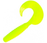 Твистер YAMAN PRO Spiral, р.2.5 inch, цвет #02 - Chartreuse (уп.10 шт)