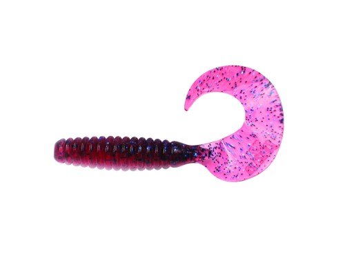 Твистер YAMAN PRO Spiral, р.2.5 inch, цвет #04 - Grape (уп.10 шт)