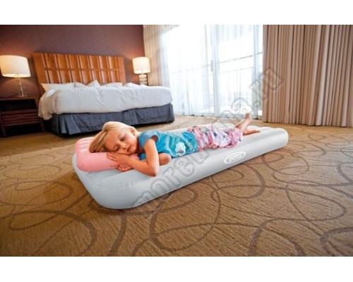 68676 Intex, Подушка надувная  KIDZ PILLOW 43 х 28 х 9 см, 2 цвета