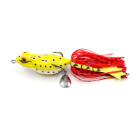 Лягушка-незацепляйка Namazu FROG с лапками, 65 мм, 16 г, цвет 10, крючок-двойник YR Hooks (BN) #2/0