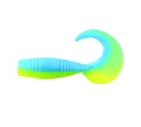 Твистер YAMAN PRO Spry Tail, р.1,5 inch, цвет #18 - Ice Chartreuse (уп. 10 шт.)