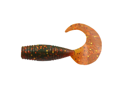 Твистер YAMAN PRO Spry Tail, р.2 inch, цвет #09 - Motor Oil (уп. 10 шт.)