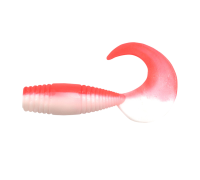 Твистер YAMAN PRO Spry Tail, р.2 inch, цвет #27 - Red White (уп. 10 шт.)
