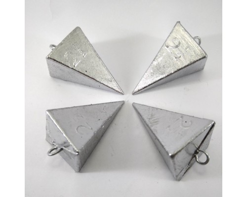 Груз Пирамида с ушком 2 1/2" 70 гр, 1 штука