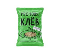 Прикормка "PRO 100% КЛЁВ", Зелёная серия, Ваниль, 800 гр.