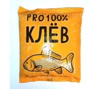 Прикормка зимняя "PRO 100% КЛЁВ", Золотая серия, Лещ-Анис, сып. 800 гр.