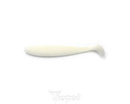 Виброхвост YAMAN PRO Sharky Shad, р.4,5 inch, цвет #01 - White (уп 5 шт.)