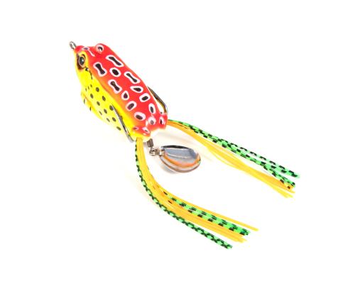 Лягушка-незацепляйка Namazu FROG с лепестком, 55 мм, 10 г, цвет 09, крючок-двойник YR Hooks (BN) #1/