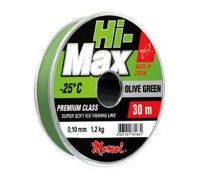 Леска Momoi Hi-Max Olive Green 0.12мм 1.6кг 30м зеленая